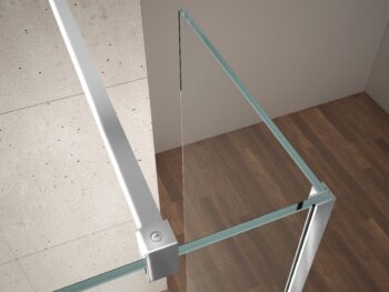 GELCO - VARIO prídavný panel 350 číre sklo, chróm GX3510
