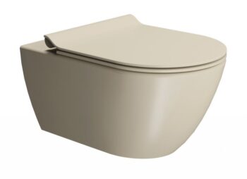 GSI - PURA závesná WC misa, Swirlflush, 36x55cm, creta dual-mat 881508