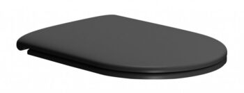 GSI - WC sedátko, Soft Close, Quick Release, čierna mat/chórm MS992C26