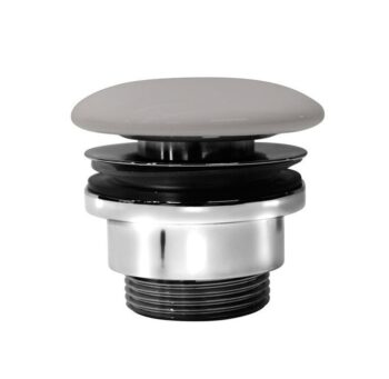 GSI umývadlová výpust 5/4", neuzatvárateľná, keramická krytka, 5-65, tortora mat PVC05
