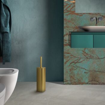Gedy - JACK WC kefa na postavenie, zlato mat 133488
