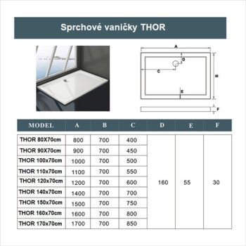 H K - Sprchovací kút MELODY F5 120x70 cm s jednokrídlovými dverami s pevnou stenou, (dvere 120cm / bočná stena 70cm) vrátane sprchovej vaničky z liateho mramoru SE-MELODYF512070/THOR-12070