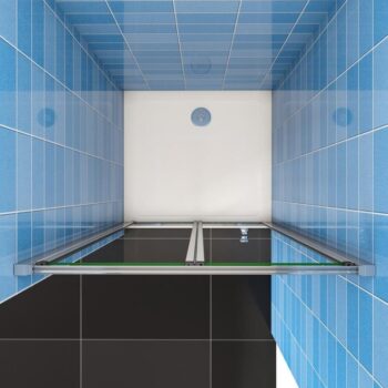 H K - Zalamovacie dvere MONO B8 76-80 x 185 cm SE-MONOB880SET
