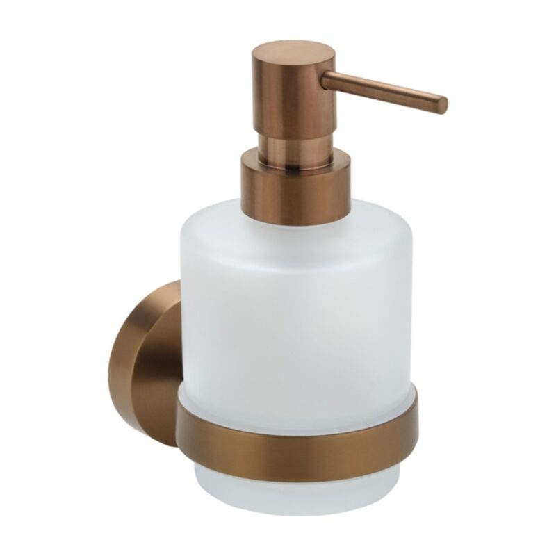HOPA - Dávkovač tekutého mydla, 200 ml - Farba - Ružové zlato brúsená KDBE155109102 HOPA - Dávkovač tekutého mydla, 200 ml - Farba - Ružové zlato brúsená KDBE155109102
