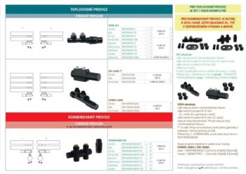 HOPA - THERMCOMB-SET, stredový ventil (Z4K) s pripojením pre elektrickú tyč - Farba - Čierna matná tmavá, Variant - Pravá RDTHERCOMSETRMB