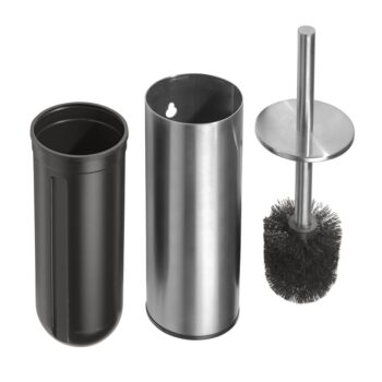 HOPA - WC kefa valcová na postavenie alebo zavesenie, 95×380×105 mm - Farba - Čierna KDBE102313060