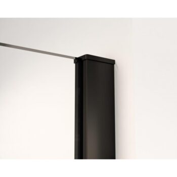 HOPA - Walk-in sprchovací kút LAGOS NEW - Farba rámu - Čierna, Rozmer A - 90 cm BCLAGO90MBCN