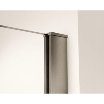 HOPA - Walk-in sprchovací kút LAGOS NEW - Farba rámu - Grafit, Rozmer A - 90 cm BCLAGO90GCN