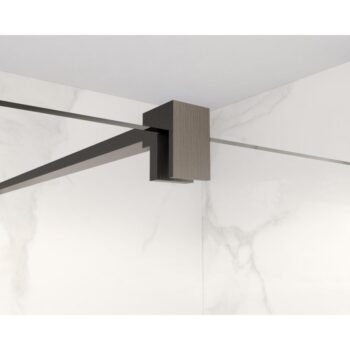 HOPA - Walk-in sprchovací kút LAGOS NEW - Farba rámu - Grafit, Rozmer A - 90 cm BCLAGO90GCN