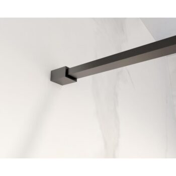 HOPA - Walk-in sprchovací kút LAGOS NEW - Farba rámu - Grafit, Rozmer A - 90 cm BCLAGO90GCN