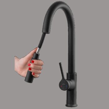 INVENA INVENA - FARSALA Drezová batéria čierna BZ-40-U04-S