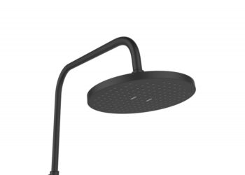 INVENA - Sprchový stĺp KALITEA čierna AU-72-004-V