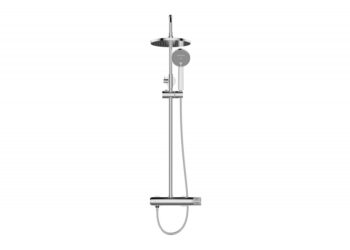 INVENA - Sprchový stĺp STONE PLUS, chróm AU-P3-001-V