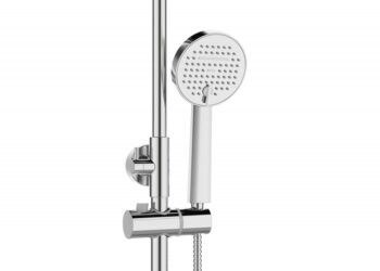 INVENA - Sprchový stĺp STONE PLUS, chróm AU-P3-001-V