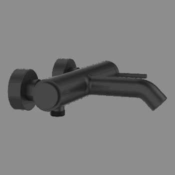 INVENA - Vaňová batéria KALITEA čierna BW-72-004-V