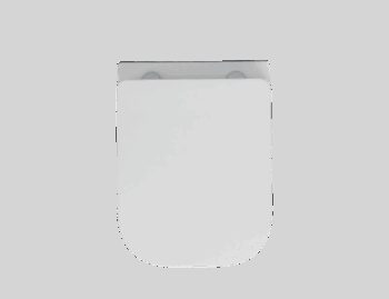 INVENA - Závesná WC misa PAROS, vrátane soft/close sedátka CE-90-001-W