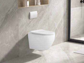 INVENA - Závesná WC misa TINOS, vrátane soft/close sedátka CE-91-001-W