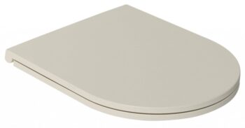 ISVEA - INFINITY WC sedátko SLIM, Soft Close, Easy Take, Ivory 40KF0532I-S