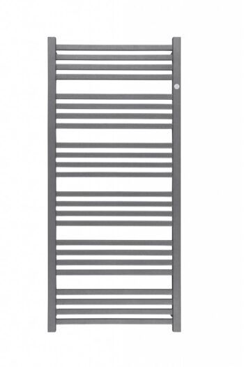 Instalprojekt - Kúpeľňový radiátor STICK čierna farba - Farba radiátora - Čierna, Rozmer radiátora - 400 × 1110 mm, výkon 452 W, Typ pripojenia - Stredové 50 mm RADSTI401131SP