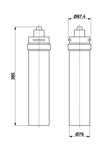 KFA - FILTER PROFINE SILVER MEDIUM 824-517-86