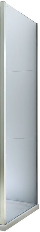 MEXEN - APIA stena 100x190 cm 5mm chróm transparent 840-100-000-01-00