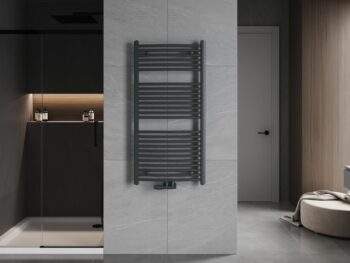 MEXEN - Ares vykurovací rebrík/radiátor 1200 x 600 mm, 620 W, antracit W102-1200-600-00-66