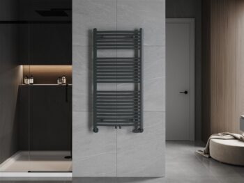 MEXEN - Ares vykurovací rebrík/radiátor 1200 x 600 mm, 620 W, antracit W102-1200-600-00-66