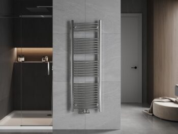 MEXEN - Ares vykurovací rebrík/radiátor 1500 x 500 mm, 497 W, chróm W102-1500-500-00-01