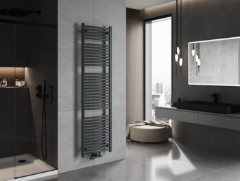 MEXEN - Ares vykurovací rebrík/radiátor 1800 x 500 mm, 820 W, antracit W102-1800-500-00-66