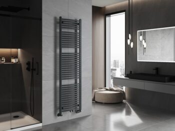 MEXEN - Ares vykurovací rebrík/radiátor 1800 x 500 mm, 820 W, antracit W102-1800-500-00-66
