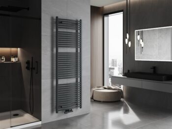 MEXEN - Ares vykurovací rebrík/radiátor 1800 x 600 mm, 958 W, antracit W102-1800-600-00-66