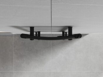 MEXEN - Ares vykurovací rebrík/radiátor 900x400 mm, 312 W, čierna W102-0900-400-00-70