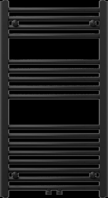 MEXEN - Ares vykurovací rebrík/radiátor 900x500 mm, 372 W, čierna W102-0900-500-00-70