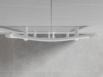 MEXEN - Ares vykurovací rebrík/radiátor 900x600 mm, 433 W, biela W102-0900-600-00-20