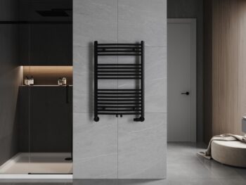 MEXEN - Ares vykurovací rebrík/radiátor 900x600 mm, 433 W, čierna W102-0900-600-00-70