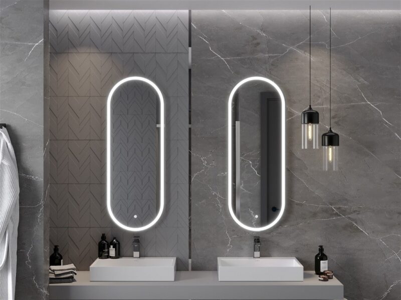 MEXEN - Bono zrkadlo s osvetlením 45 x 120, LED 600 9816-045-120-611-00 MEXEN - Bono zrkadlo s osvetlením 45 x 120, LED 600 9816-045-120-611-00