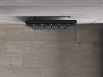 MEXEN - Boston vykurovací rebrík/radiátor 1200 x 452 mm, 611 W, antracit W213-1200-452-00-66