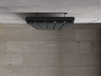 MEXEN - Boston vykurovací rebrík/radiátor 1800 x 376 mm, 740 W, antracit W213-1800-376-01-66