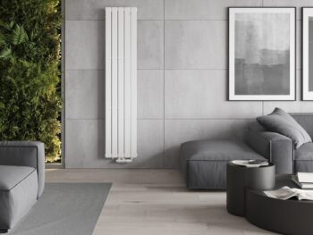 MEXEN - Boston vykurovací rebrík/radiátor 1800 x 376 mm, 740 W, biela W213-1800-376-01-20