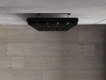 MEXEN - Boston vykurovací rebrík/radiátor 1800 x 376 mm, 740 W, čierny W213-1800-376-01-70