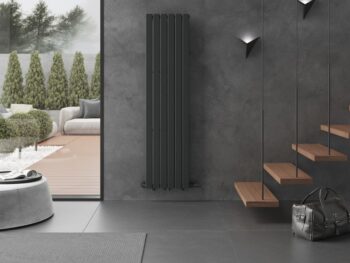 MEXEN - Boston vykurovací rebrík/radiátor 1800 x 452 mm, 888 W, antracit W213-1800-452-00-66