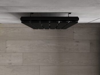 MEXEN - Boston vykurovací rebrík/radiátor 1800 x 452 mm, 888 W, čierny W213-1800-452-00-70