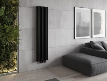 MEXEN - Denver vykurovací rebrík/radiátor 1600 x 378 mm, 1487 W, čierny W215-1600-378-00-70