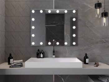 MEXEN - Dona zrkadlo s osvetlením 100 x 80, LED 600 9818-100-080-611-00