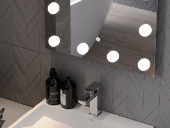 MEXEN - Dona zrkadlo s osvetlením 100 x 80, LED 600 9818-100-080-611-00