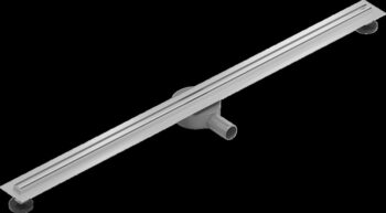 MEXEN - Flat 360° Slim podlahový žľab 200, nerez 1041200