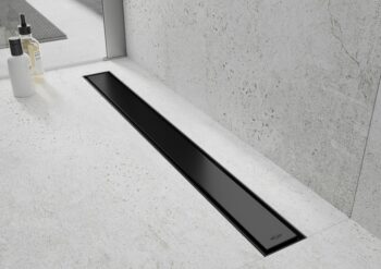 MEXEN - Flat M13 odtokový žľab 2v1 160, čierny (1710160) 2. akosť