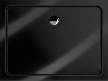 MEXEN - Flat Sprchová vanička obdĺžniková slim 140 x 100, čierna 40701014