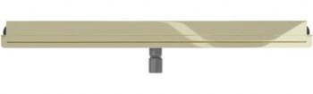 MEXEN - Flat Wall žľab k stene 2v1 90 cm zlatý 1530090