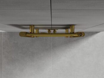 MEXEN - Hades vykurovací rebrík/radiátor 800 x 400 mm, 249 W, zlatý W104-0800-400-00-50